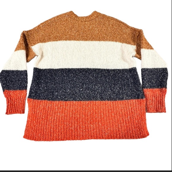 Madewell Sweater Women’s XS Striped Baxter Tunic Alpaca‎ Blend Cozy Soft - Picture 5 of 12